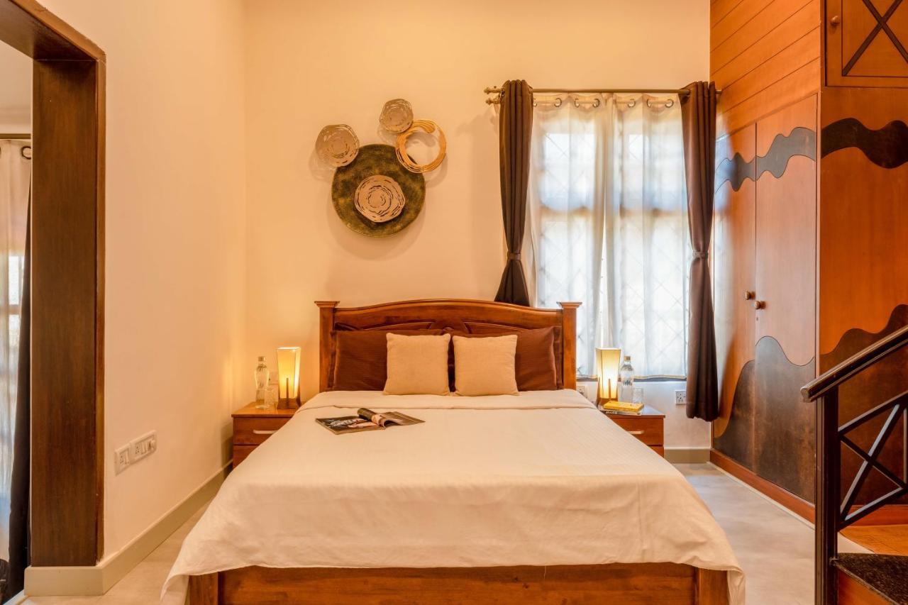 Casa Amarela - Lux Portuguese 4BHK in North Goa Villa Porvorim Bagian luar foto